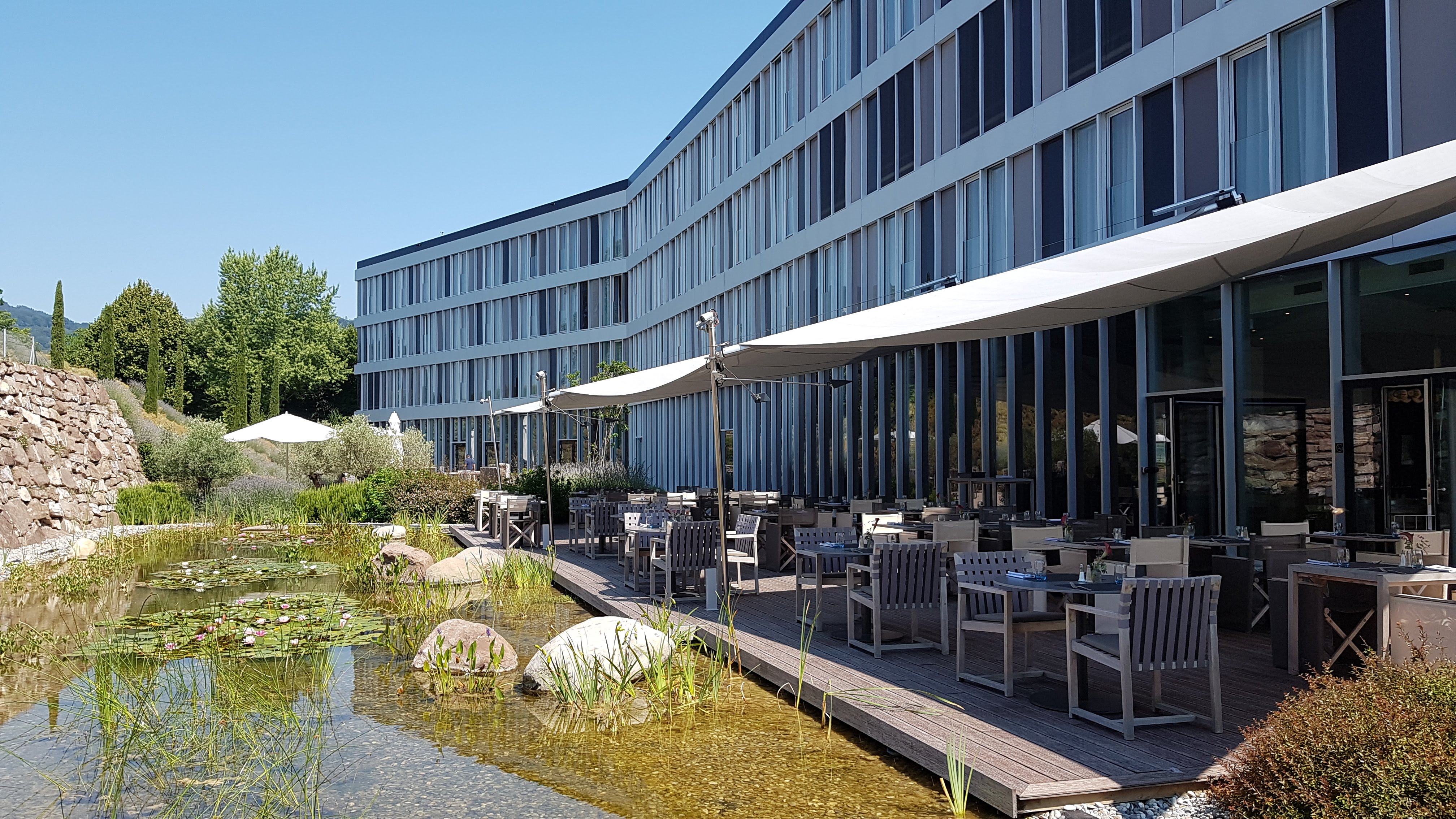 Terrasse | Modern Times Hôtel | 4 étoiles à Vevey - Montreux